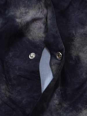PMO Trail Multi Pocket Shirt Texture Print Black