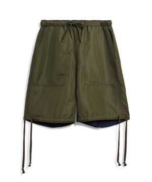 Taion Military Reversible Short Pants Dark Olive
