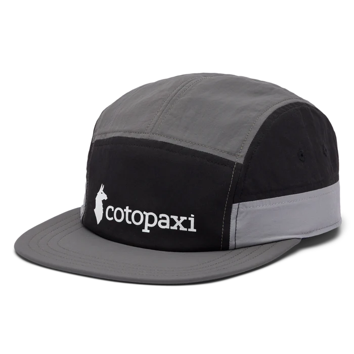 Cotopaxi Tech 5 Panel Hat Black Cinder