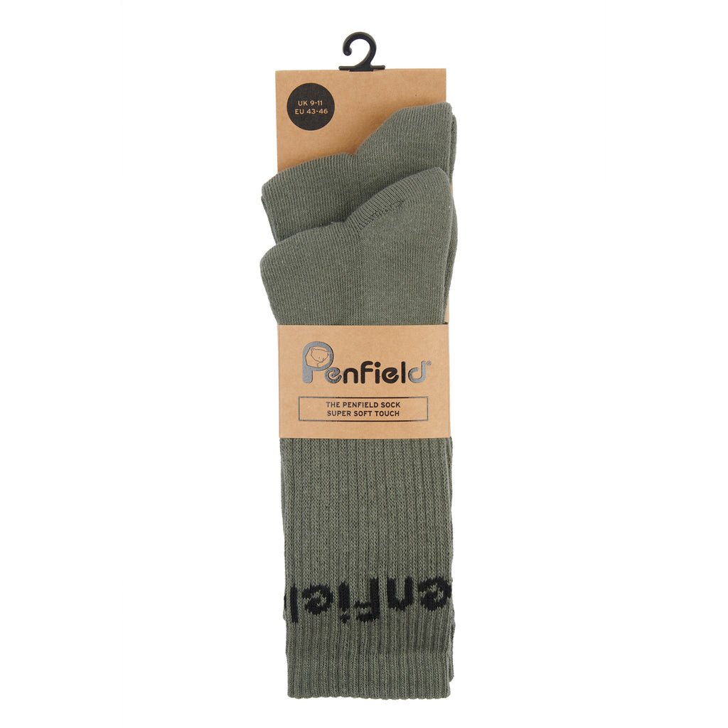 Penfield Instarsia Sock 2 Pack Forest Night