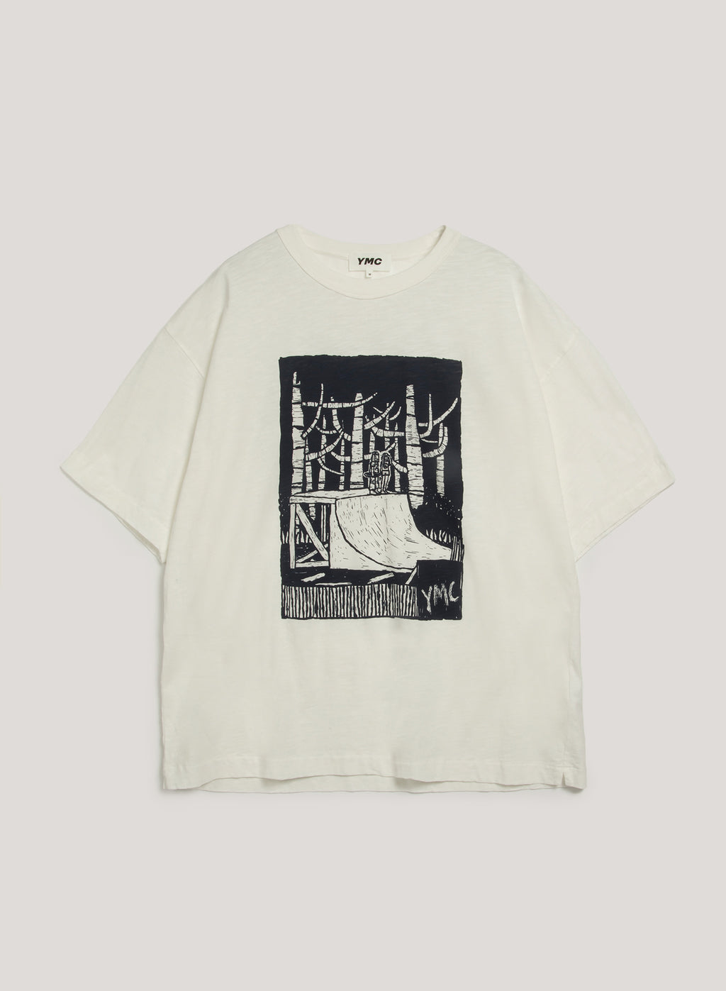 YMC It’s Out There T-Shirt White