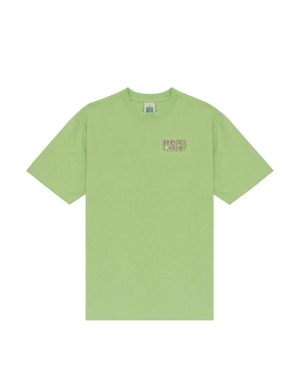 Hikerdelic Solar Punk SS T-Shirt Lime