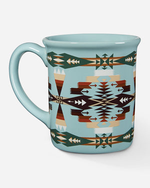 Pendleton 18oz Ceramic Mug Tucson Aqua