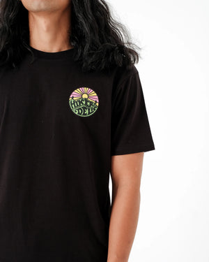Hikerdelic Original Logo T-Shirt Black