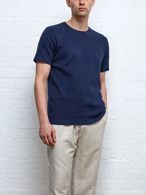 Oliver Spencer Tavistock Heavy T-Shirt Navy