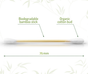 Bambaw Bamboo Cotton Buds - 400 units