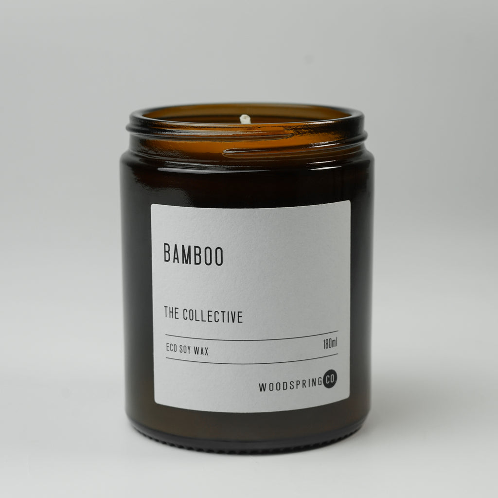 Woodspring Co Bamboo Candle