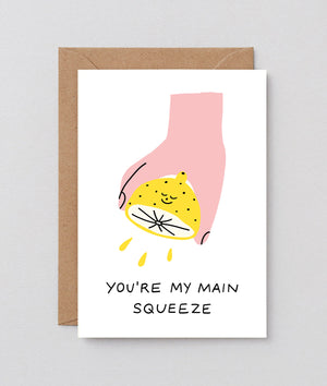 Wrap Main Squeeze Card