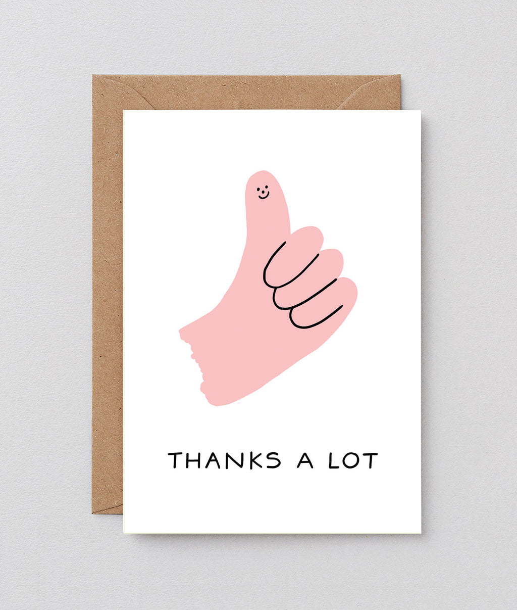 Wrap Thumbs Up Greeting Card