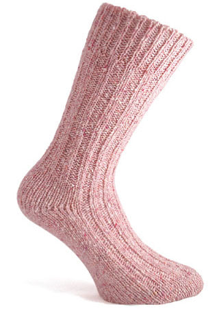 Donegal Wool Light Pink Socks