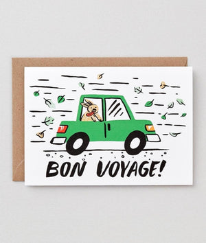 Wrap Bon Voyage Card