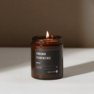 Woodspring Cinnamon & Frankincense Candle