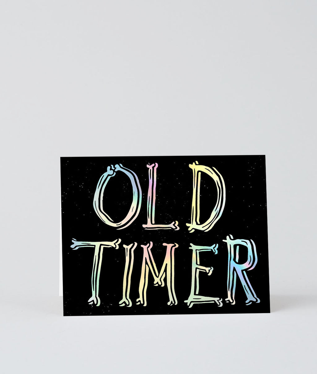 Wrap Old Timer Card