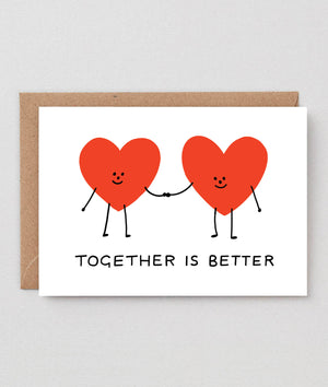 Wrap Together Is Better Card