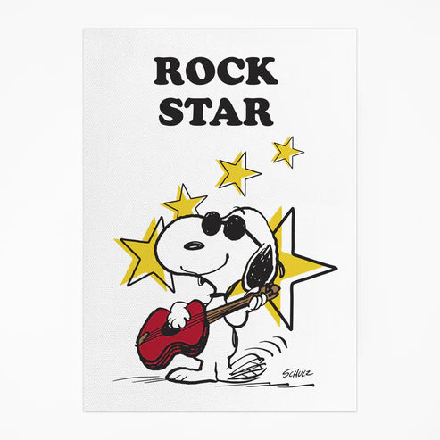 Magpie + Peanuts Rock Star  Towel