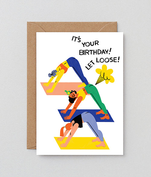 Wrap Let Loose Yoga Card