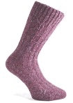 Donegal Wool Lilac Socks