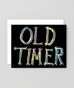 Wrap Old Timer Card