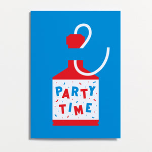 Crispin Finn Party Time Greeting Card